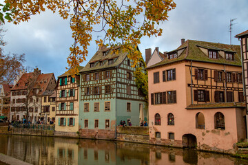 Fototapeta na wymiar France. Alsace. Strasbourg. Christmas.