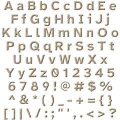 Decorative Alphabet and Numbers Set