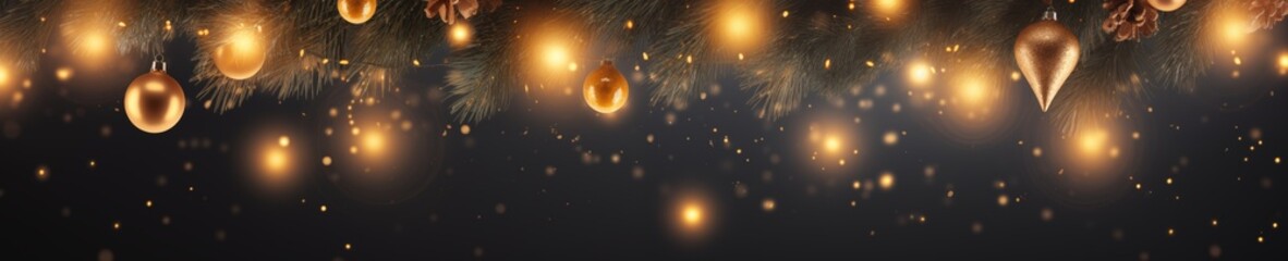 Background with Christmas decoration