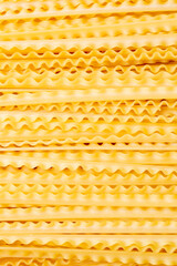 Mafaldine, also known as reginette (Italian for little queens) or simply mafalda or mafalde, is a type of ribbon-shaped pasta.