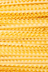 Mafaldine, also known as reginette (Italian for little queens) or simply mafalda or mafalde, is a type of ribbon-shaped pasta.