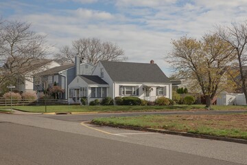 house in the suburbs