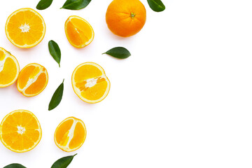 Fresh orange fruit, high vitamin c