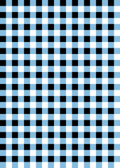 Gingham pattern template. Vector design.