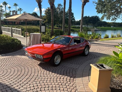 Classical Volkswagen SP2 from the 1970&rsquo;s. Orlando, Florida, USA - Nov 17