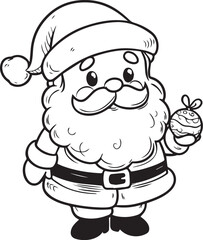 santa claus cartoon