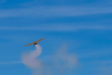 Vintage World War 2 Aircraft Perform During A Veterans Day Weekend Airshow