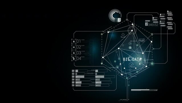 Infographics on the topic of big data