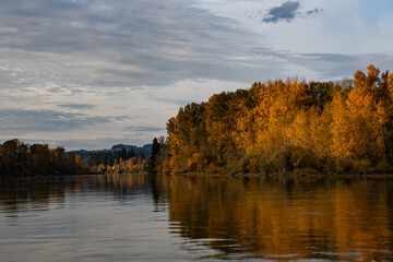 Fototapeta na wymiar Willamette River