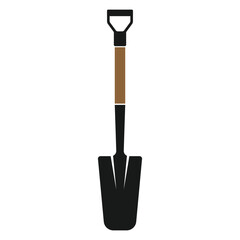 shovel icon vector