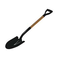 shovel icon vector