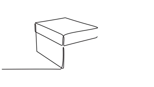 animated videos, art video, background, blank, box, business, cardboard, cargo, carton, closed, container, continuous line, crate, creative videos, deliver, delivery, design, distribution, doodle, dra