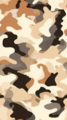 Naklejka premium seamless camouflage pattern