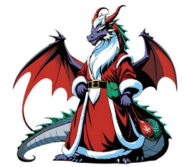 Dragon Santa 