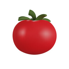 Red Tomato 3D render