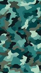 green camouflage pattern | generative AI