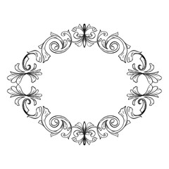 frame handdrawn illustration 