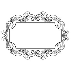 frame handdrawn illustration 
