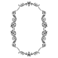 frame handdrawn illustration 