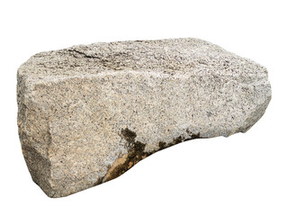 Stone Rock Rubble Isolated Gravel Pebble Construction of River Mineral Rounder of Earth, Podium...