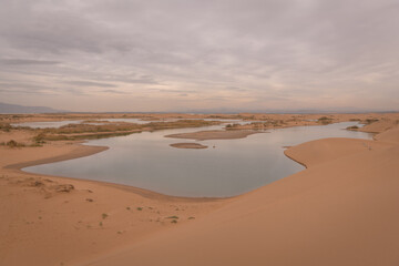 Gobi Desert of Inner Mongolia around Wuhai, China.