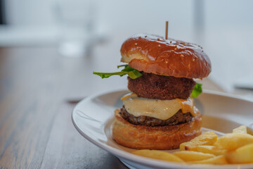 ハンバーガー hamburger