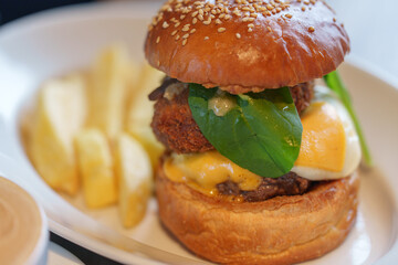 ハンバーガー hamburger