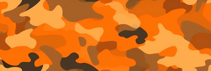 orange camouflage pattern | generative AI