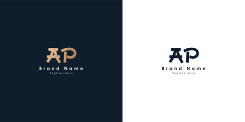 AP Chinese design letters logo