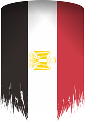 Dangling Style Egypt Flag