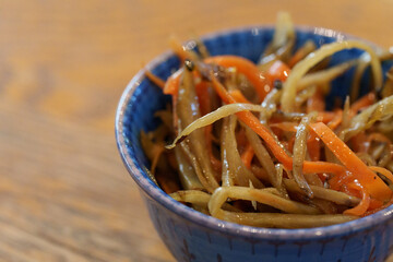 きんぴらごぼう きんぴら　レシピ　和食