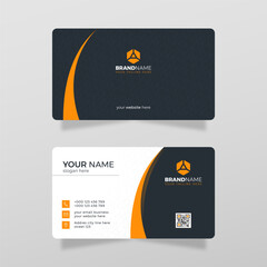 Modern Creative Design Business Card Template Illustration.