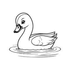 coloring book for children, types of animals in EPS vector format.