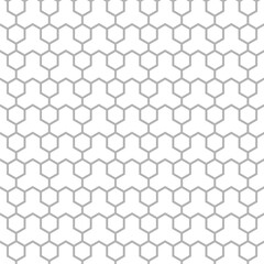 seamless pattern with hexagons background