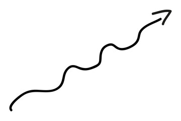 arrow, simple vector hand draw sketch doodle