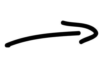 arrow, simple vector hand draw sketch doodle