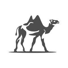 Camel desain logo icon - obrazy, fototapety, plakaty