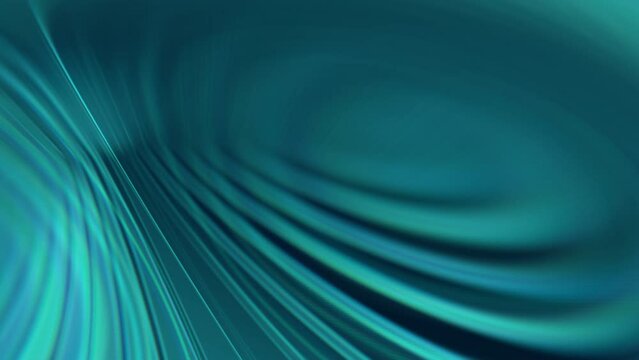 Abstract parametric light looped background with futuristic elegant prism gradient. 3D animation vj loop, live stream or promotional HUD backdrop. Glowing fractal curve stroke pattern and copy space.