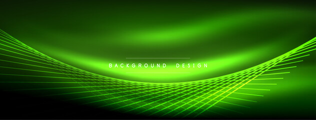 Neon light glowing line vectors: vibrant colors, sleek lines. Captivating design style inspired by neon signs. Electric energy for websites, ads, and more