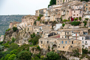 Fototapeta na wymiar Town of Ibla - Sicily - Italy