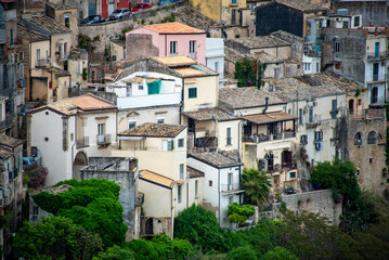 Fototapeta na wymiar Town of Ibla - Sicily - Italy