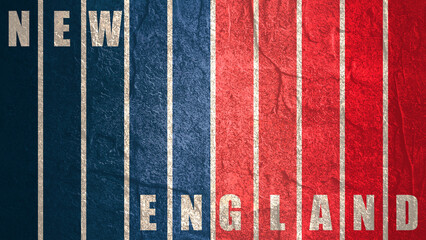 New England Revolution american soccer team uniform colors gradient. Template for presentation or infographics.