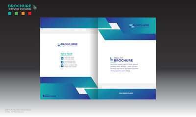 brochure cover for any company use