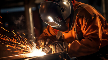 welder at work