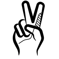 Peace Hand Icon