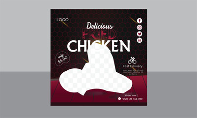Food Social Media Design Template