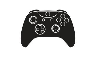 The best joystick icons vector collection, Video game controller/gamepad/joystick flat icon. Gamepad new generation of console silhouette vector illustration.   © Thuin_prodesign