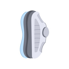 squeegee window glass cleaning cartoon. hand housework, wash blue, transparent water squeegee window glass cleaning sign. isolated symbol vector illustration