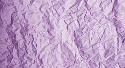 Pastel Purple Crumpled Paper Texture for Abstract Background