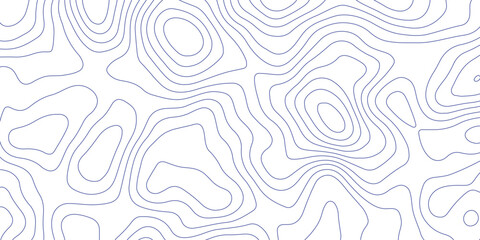 Abstract background of the topographic contours map with geographic line map .white wave paper curved reliefs abstract background .vector illustration of topographic line contour map design .